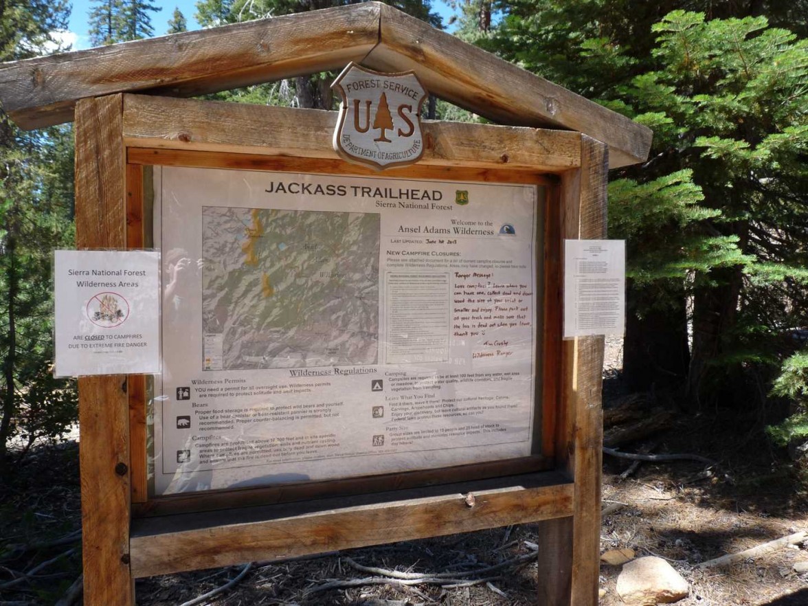 Jackass Trailhead